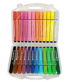 Elecart Washable Water Color Pens Pack of 24 - Multicolour