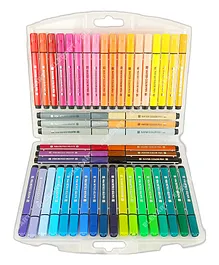 Elecart Washable Water Color Pens Pack of 48 - Multicolour