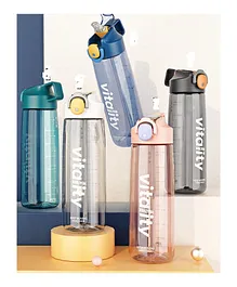 YAMAMA Tritan Vitality Design Water Bottle, BPA-Free for Kids & Adults 760 ML  Color May Vary