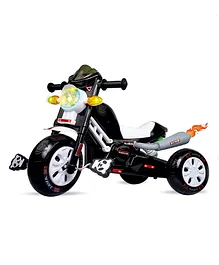 JoyRide Mini Bullet Scooter for Kids  Java Tricycle - Black