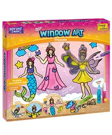 Imagi Make Window Art Princess DIY Kit -Multicolor