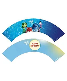 Disney Inside Out Cupcake Wrappers Pack of 10 - Blue