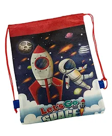 Tera13 Printed Dorri Bag for Boys Kids (Space Dorri Bag 10 Piece)