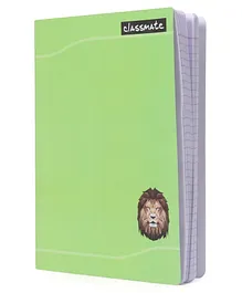 Classmate Lion Long Notebook Single Line Ruling - 172 Pages (Color May Vary)