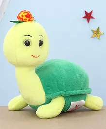 LuvU Turtle With Flower Soft Toy - Length 19 cm
