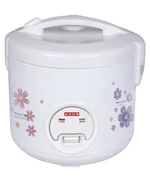 Usha Rice Cooker JRC28W 1000 W 2.8 L Capacity with portable design Carry & Go - White
