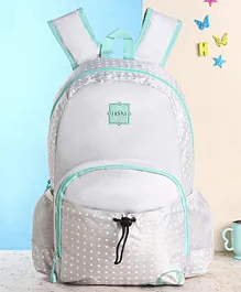 HOOM School Back Pack Grey - 17 Inches