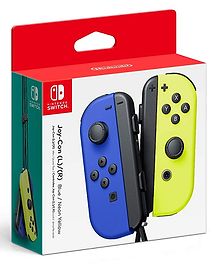 Nintendo Joy Con Left and Right Joy - Blue and Yellow
