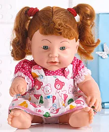 Poshampaa Leo Lisa Baby Doll - Height 21.5 Cm (Color & Print May Vary)