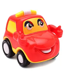 Toytales Mini Car Pull-Back Toy - Red Yellow