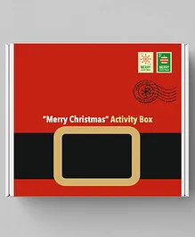 Little Canvas Merry Christmas Activity Box - Multicolor