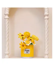 Happy Threads Handcrafted  Gift Set - Daisy Yellow