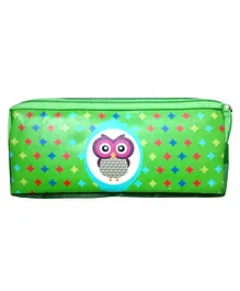 Kids Mandi Owl Face Hardtop Pencil Holder Cute EVA Pencil Case with Big Capacity Multipurpose for Student Kids -  (Color May Vary)