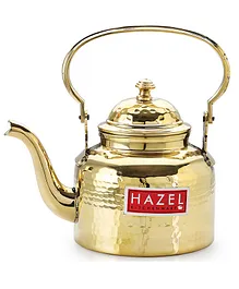 HAZEL Brass Tea Pot Brass - 1200 ML