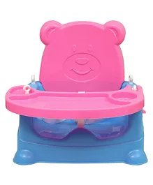 Goyals 6 in 1 Multipurpose Booster Seat Kids Feeding High Chair - Blue & Pink