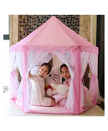 Goyal's Baby Kids Dream Castle Play Tent House for Children Play Indoor Outdoor Games - Pink