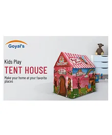 Goyal's Little Princess Kids Play Tent House with LED Light - Pink
