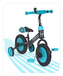 Babyhug Rover 4 in 1 Plug & Play Balance Bike - Blue