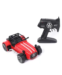 Playzu Classic Die Cast 2.4 GHz Racing Remote Control Toy Car - Red