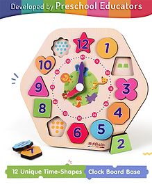 Intelliskills Tick-Tock Shape O' Clock - Multicolor