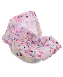 Mee Mee 5 in 1 Baby Cozy Carry Cot cum Rocker - Pink