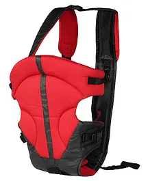 Baby Story by Healofy 4-in-1 Adjustable Baby Carrier - Red
