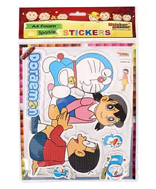 Sticker Bazaar Doraemon A4 Foam Stickers - Multi Color