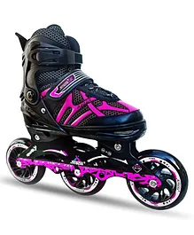 Jaspo Radar Hydra Max Adjustable Inline Shoe Skates Small - Pink