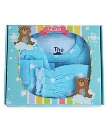 The Mom Store New Born Gift Box - Blue