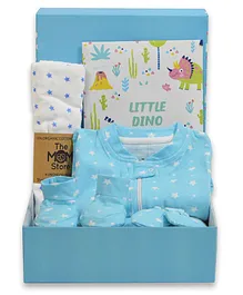 The Mom Store Twinkle New Born Gift  Box Glitter - Blue