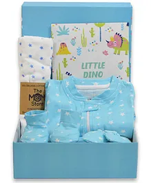 The Mom Store Twinkle New Born Gift  Box Glitter Medium - Blue