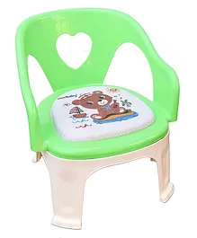 Sunbaby Sweetheart Chu Chu Whistling Baby Chair with Bear Print - Green