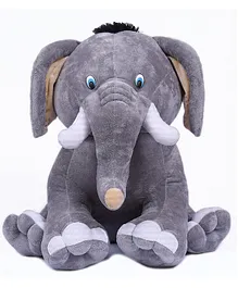 Babyjoys Elephant Soft Toy Grey - Height 50 cm