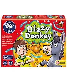 Orchard Toys Dizzy Donkey Board Game Assorted Colour - 49 Pieces