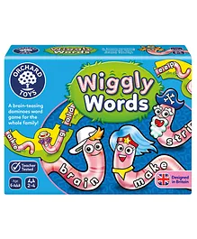Orchard Toys Wiggly Words Game Assorted Colour - 45 Pieces