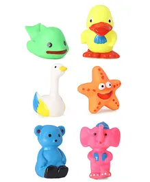 Edu Kids Squeezy Bath Toys Pack of 6 - Multicolor