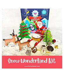 Lattooland Snow Wonderland Christmas STEM Activity Kit  - Multicolour