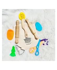 Lattooland Clay Dough Tools Set Multicolor - 5 Pieces