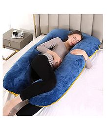 Angel Mommy U Shaped Pregnancy Pillow - Blue