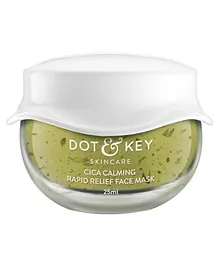 Dot & Key Cica Calming Rapid Relief Face Mask- 25 ml
