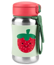 Skip Hop Spark Style Stainless Steel Bottle Strawberry - Red