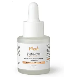 Vilvah store skin brightening Rice milk drop serum -  20 ml