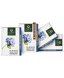 Organic Harvest Pearl Skin Whitening Facial Kit  - 50 g Each