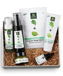 Organic Harvest Vitamin B Skin Care Beauty Gift Set - 200 ml, 200 gm