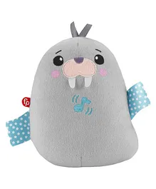 Fisher Price Chill Vibes Walrus Soother Grey - Height 17 cm