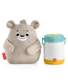 Fisher Price Baby Bear and Firefly Soother Grey - Height 22.5 cm