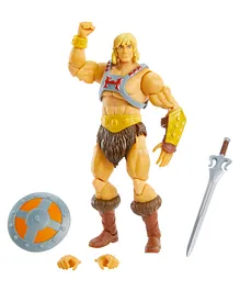 Mattel Masters Of The Universe Masterverse Collection Motu Battle Figures Toy Yellow - Height 17.78 cm
