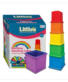 Littles Rainbow Stacking Cubes Multicolour - 1 set