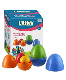 Littles Nesting Eggs Activity Toy Multicolor- 5 Pieces