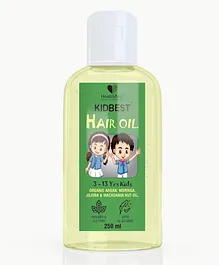 HealthBest Kidbest Organic Argan Moringa Jojoba & Macadamia Nut  Hair Oil - 250 ml